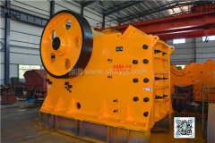 山碎牌顎式破碎機緊跟國際腳步，質(zhì)量保證，信